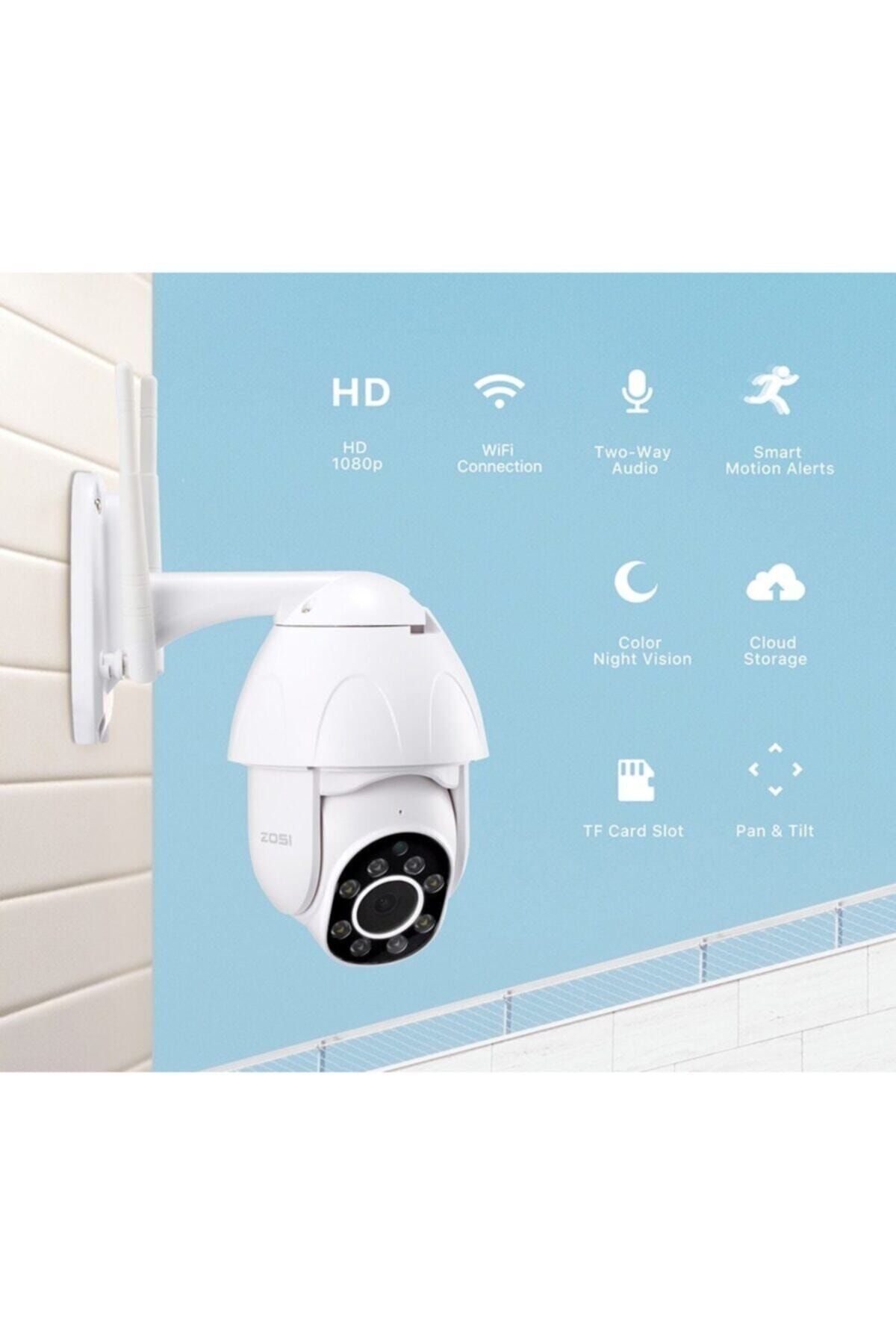 Twigy Ip Kamera +1080p Speed Dome Ptz 2mp Dış Mekan Ip Kamera